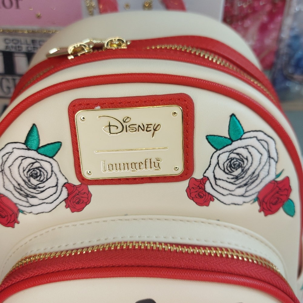 Loungefly Disney Alice in Wonderland Color Changing Roses Mini Backpack - Picture 2 of 9